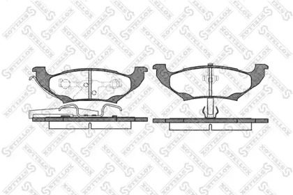 Комплект тормозных колодок STELLOX 701 010B-SX